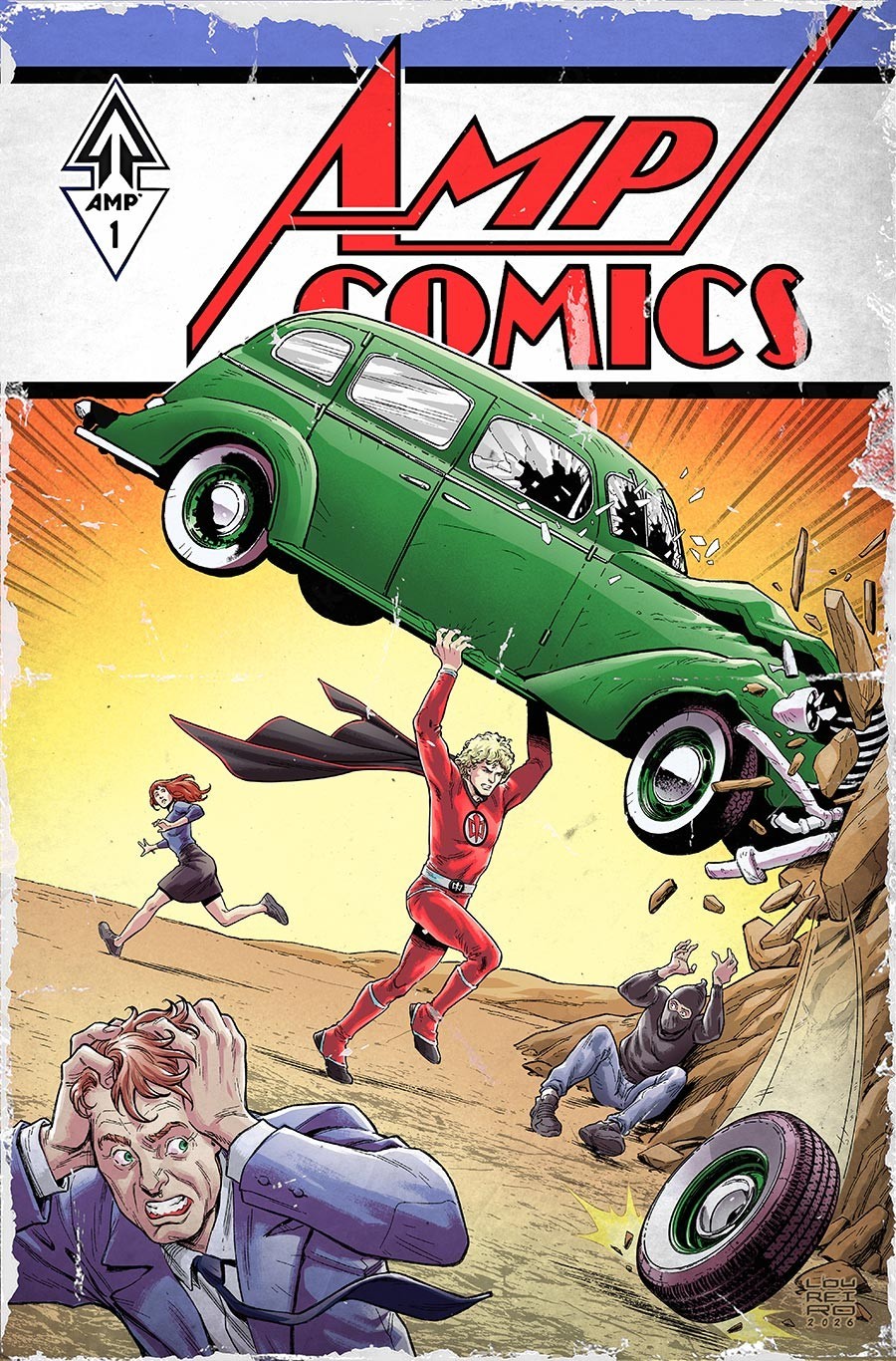 Greatest American Hero #1 Cvr D Rafael Loureiro Homage Variant REPRINT EDITION