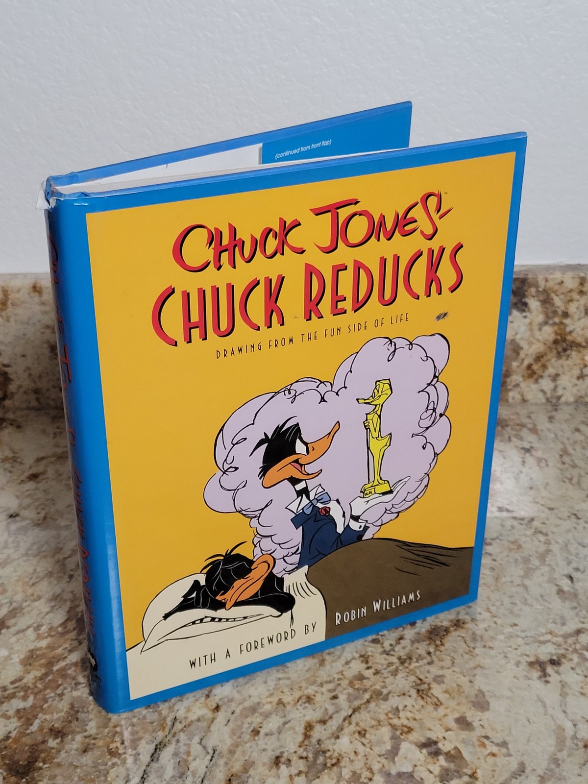 Chuck Reducks 1996 Warner Books Signed Chuck Jones HC Foreword by Robin Williams