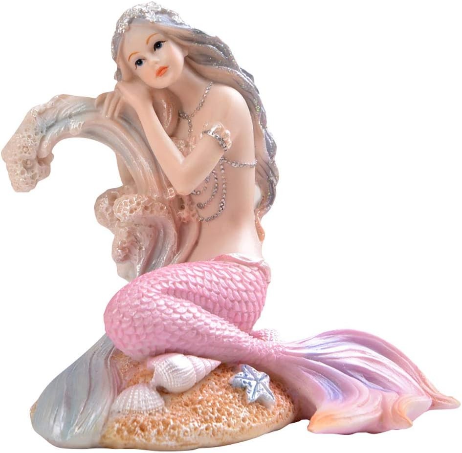 Pink Mermaid Figurines 4.72\
