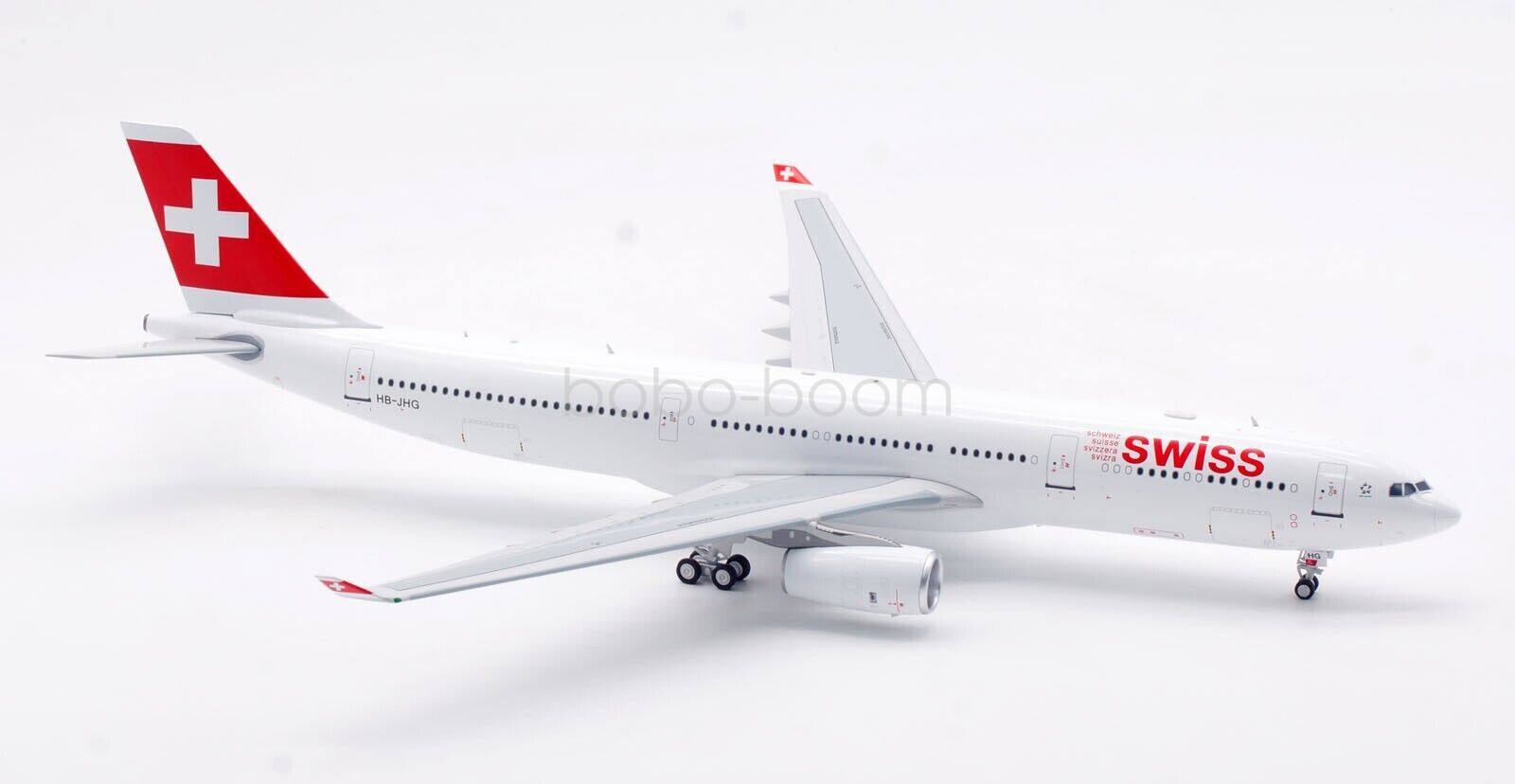 B-Models 1:200 Scale Swiss International Air Lines Airbus 330-300 Diecast HB-JHG B-Models 1:200 Scale Swiss International Air Lines Airbus 330-300 Diecast HB-JHG