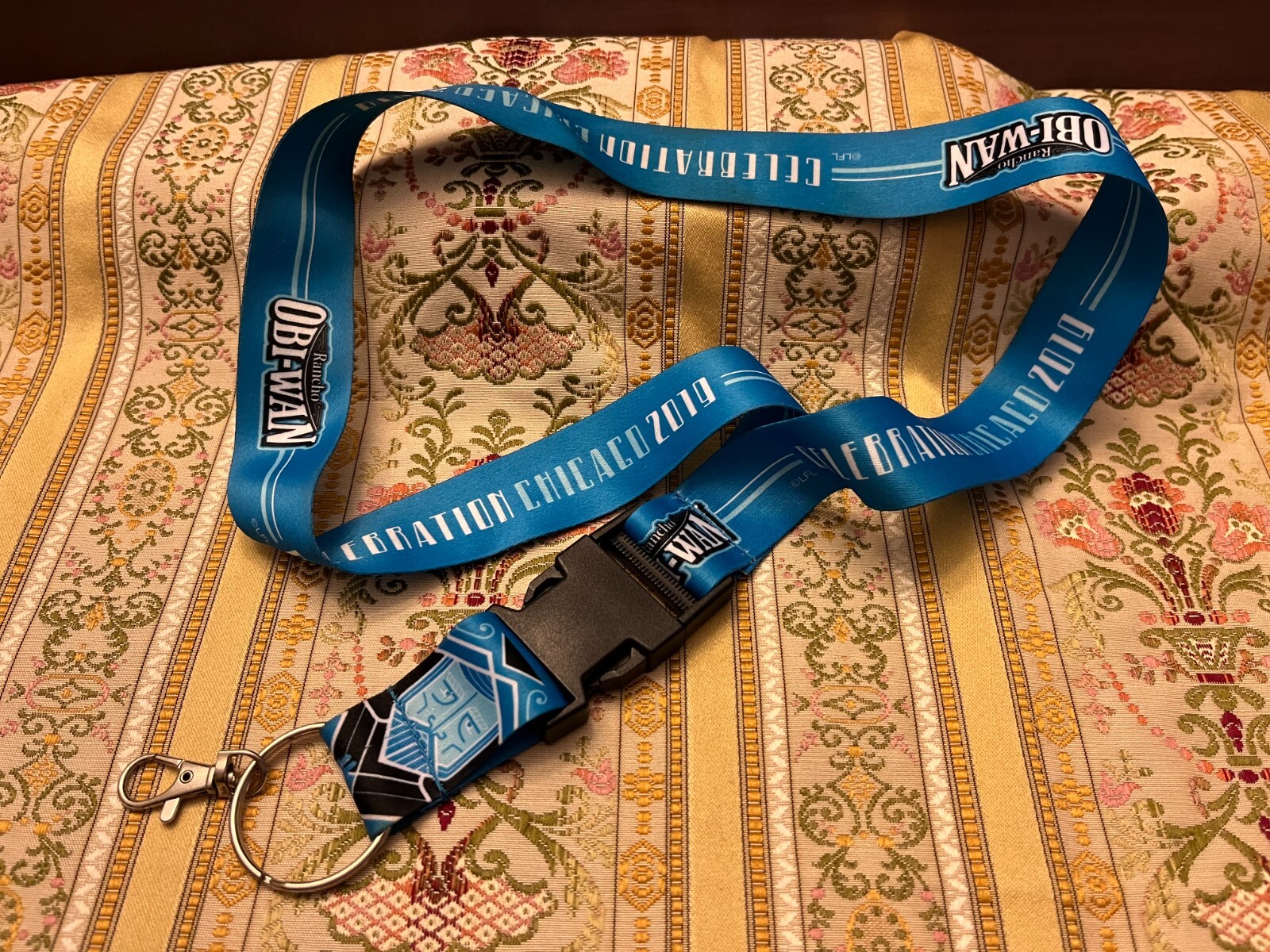 Star Wars Celebration Chicago 2019 Rancho Obi-Wan Blue Lanyard Star Wars Celebration Chicago 2019 Rancho Obi-Wan Blue Lanyard