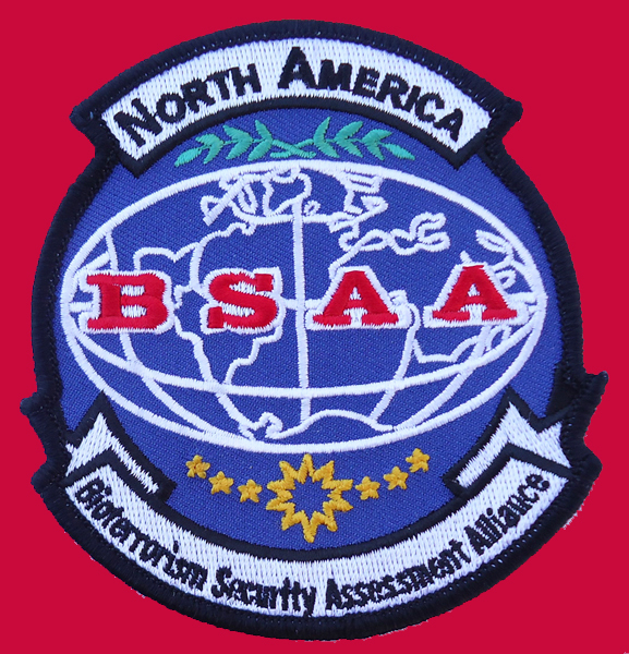 BSAA North America Costume Cosplay Shoulder Patch Hook 3.75 X 4.0 Inch. BSAA North America Costume Cosplay Shoulder Patch Hook 3.75 X 4.0 Inch.