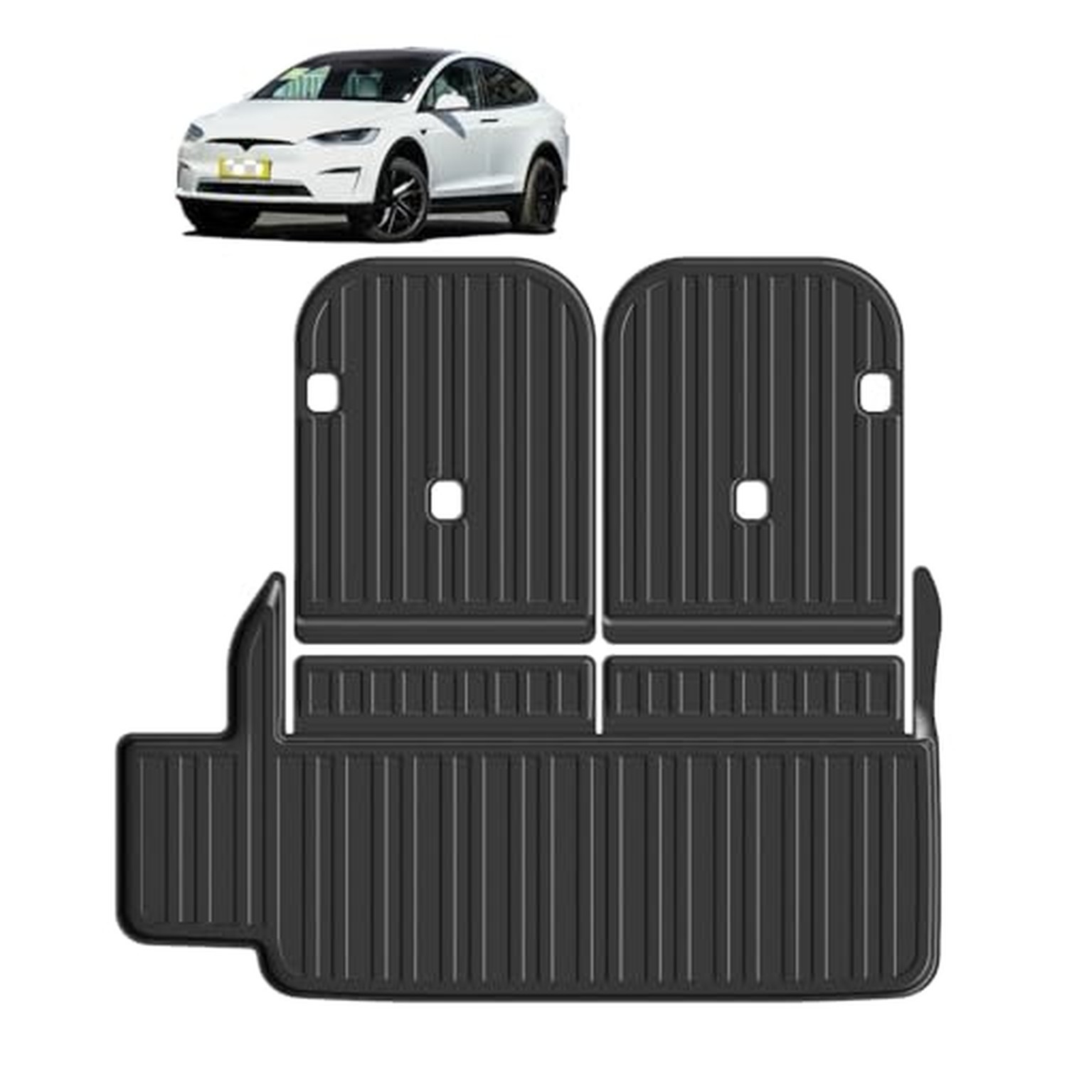 Elsetyler Cargo Mat Fit for Tesla Model X 6/7 Seater 2022-2025 (Not Fit 2026)...