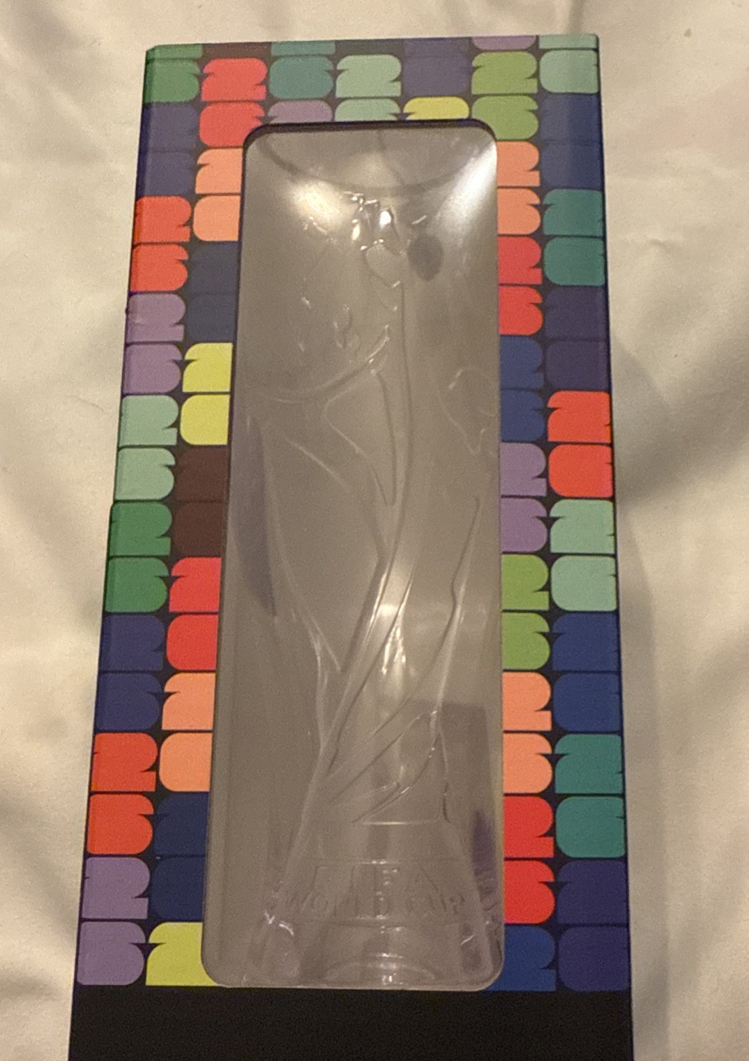 BNIB Official FIFA World Cup 2026 Commemorative Trophy Beer Glass 17oz Sealed