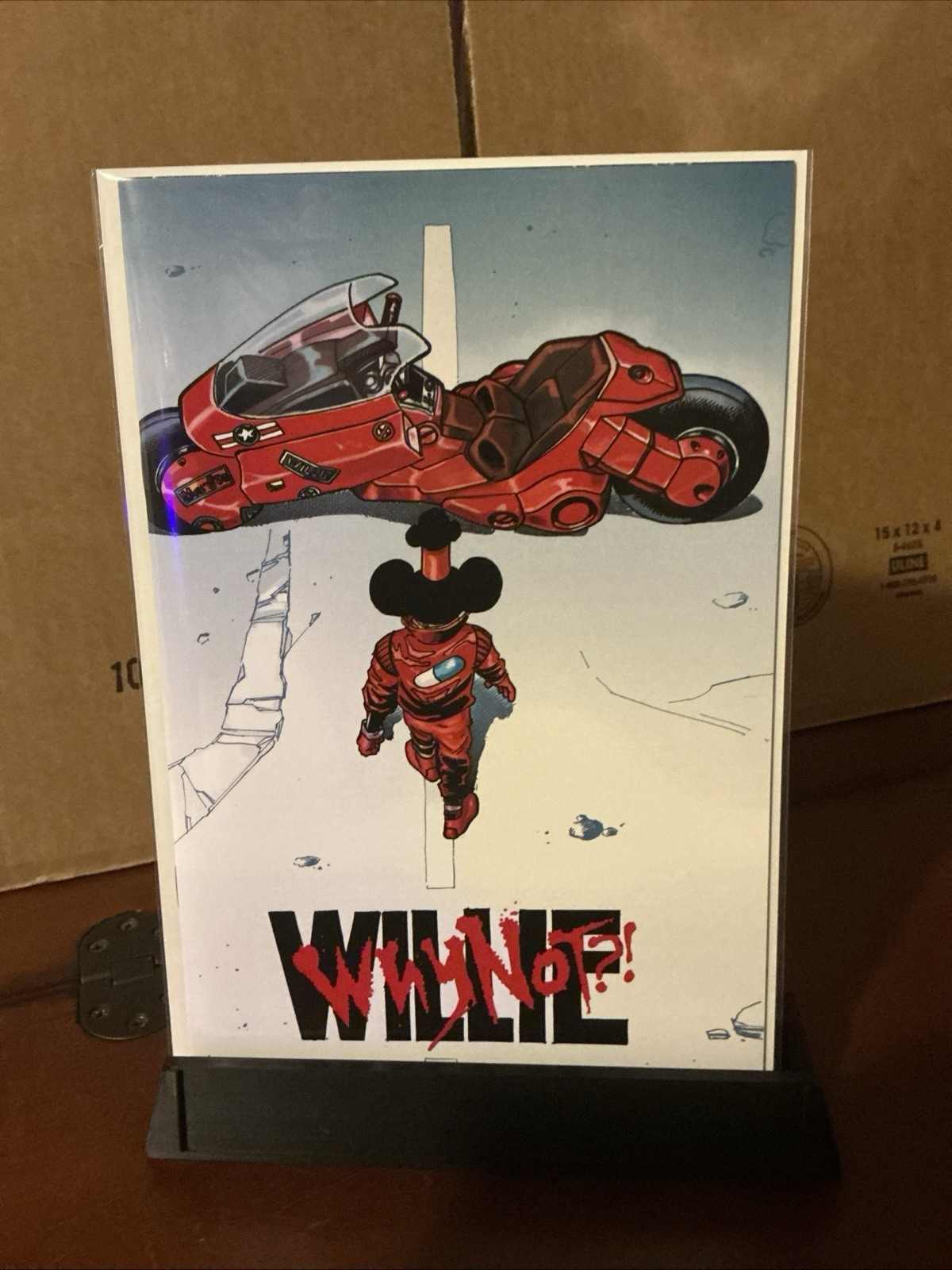 WHYNOT? WILLIE AKIRA HOMAGE JIMBO SALGADO VAR LTD 14/50 TOPSHELFCOMIC