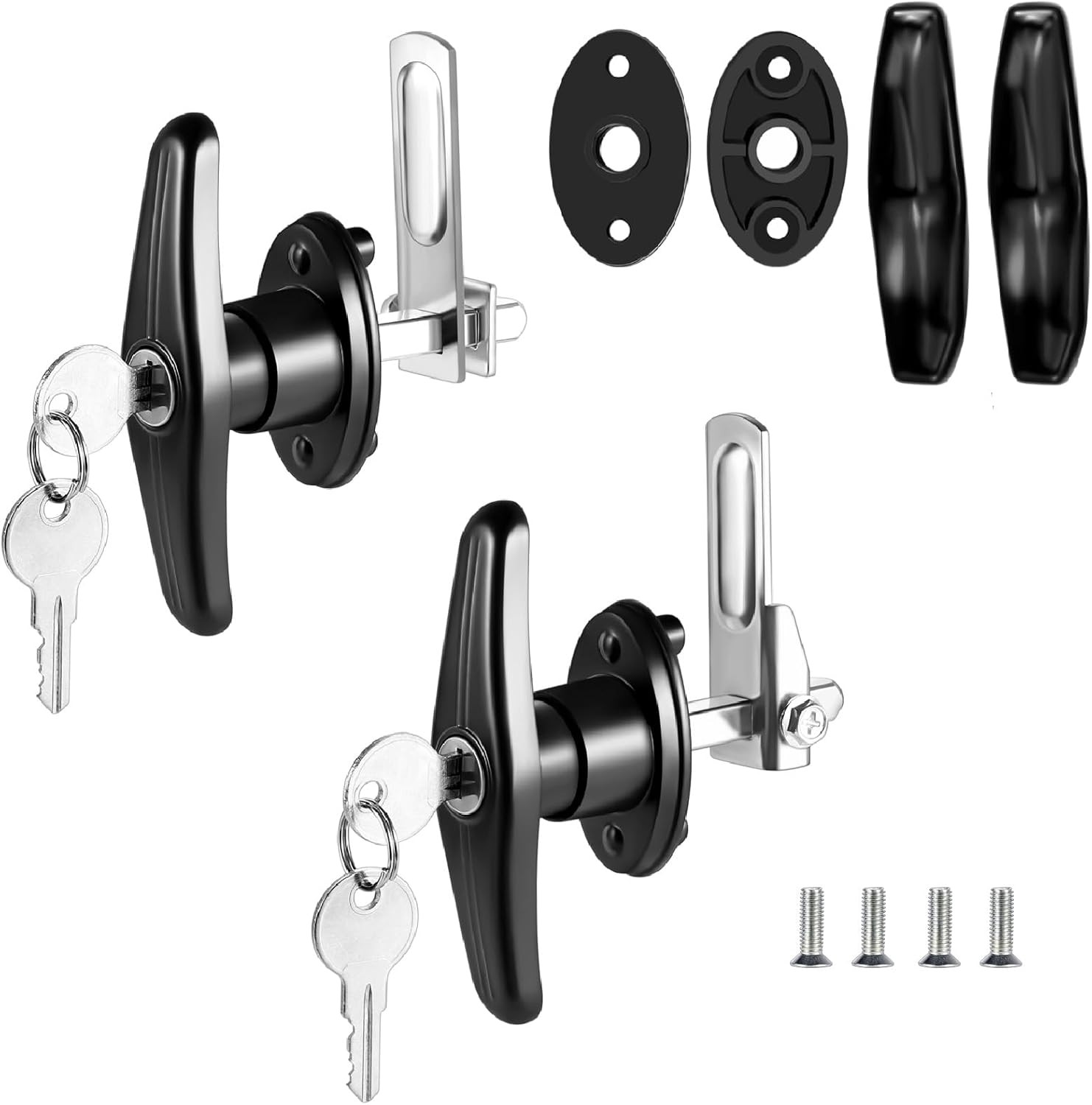 Truck Cap Latch T Handle Lock for Leer Are Matching Set Universal Truck Topper
