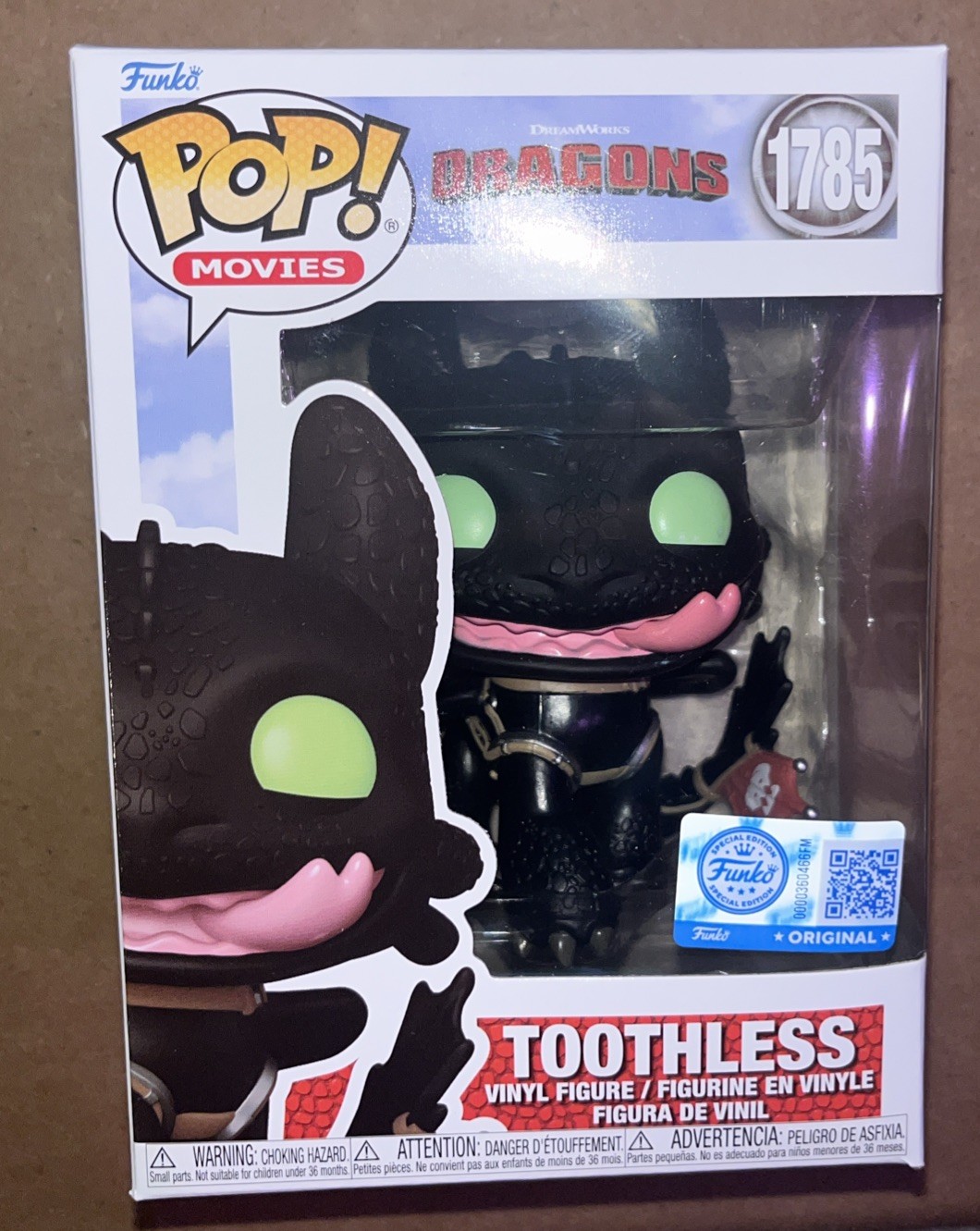 Funko Pop How to Train Your Dragon - Toothless #1785 
