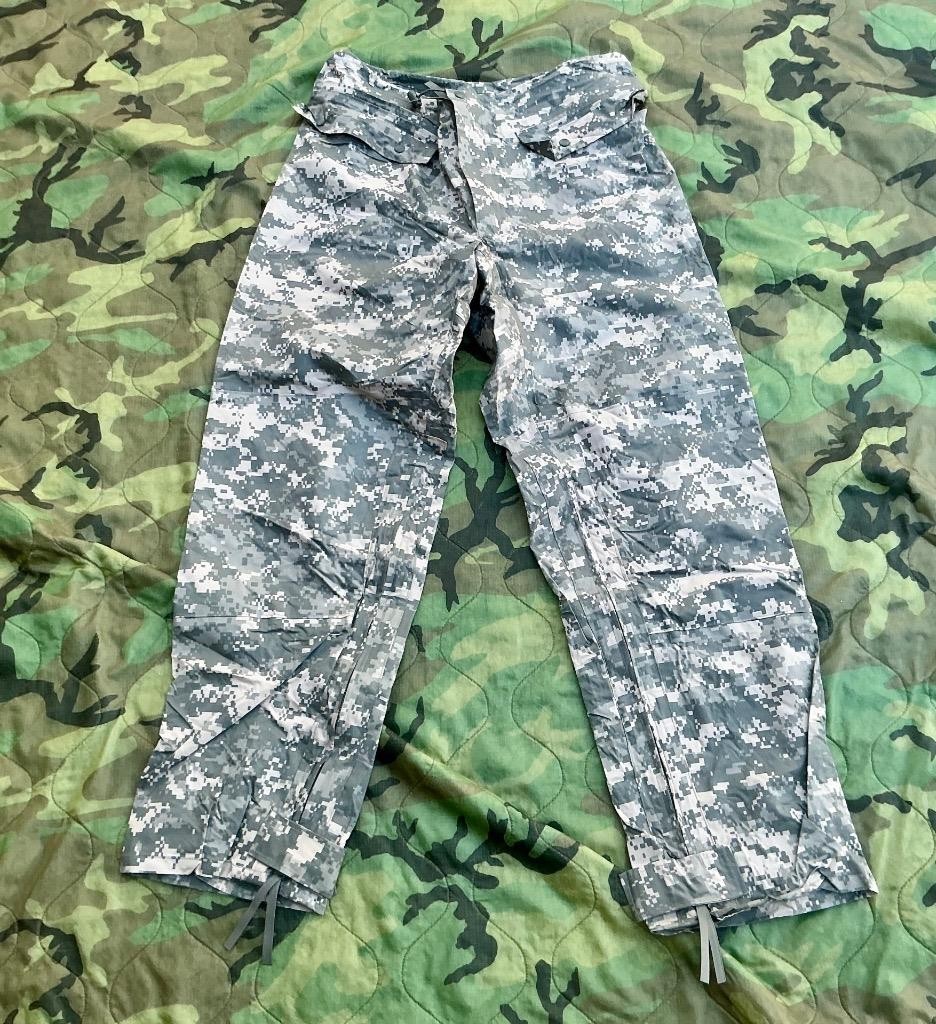 Army Military Surplus ACU UCP Improved Rainsuit Trousers Pants ORC MEDIUM USGI