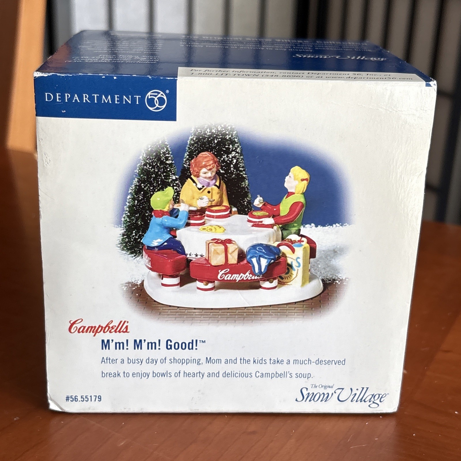 Dept 56 Campbell’s M’m M’m M’m Good Snow Village 