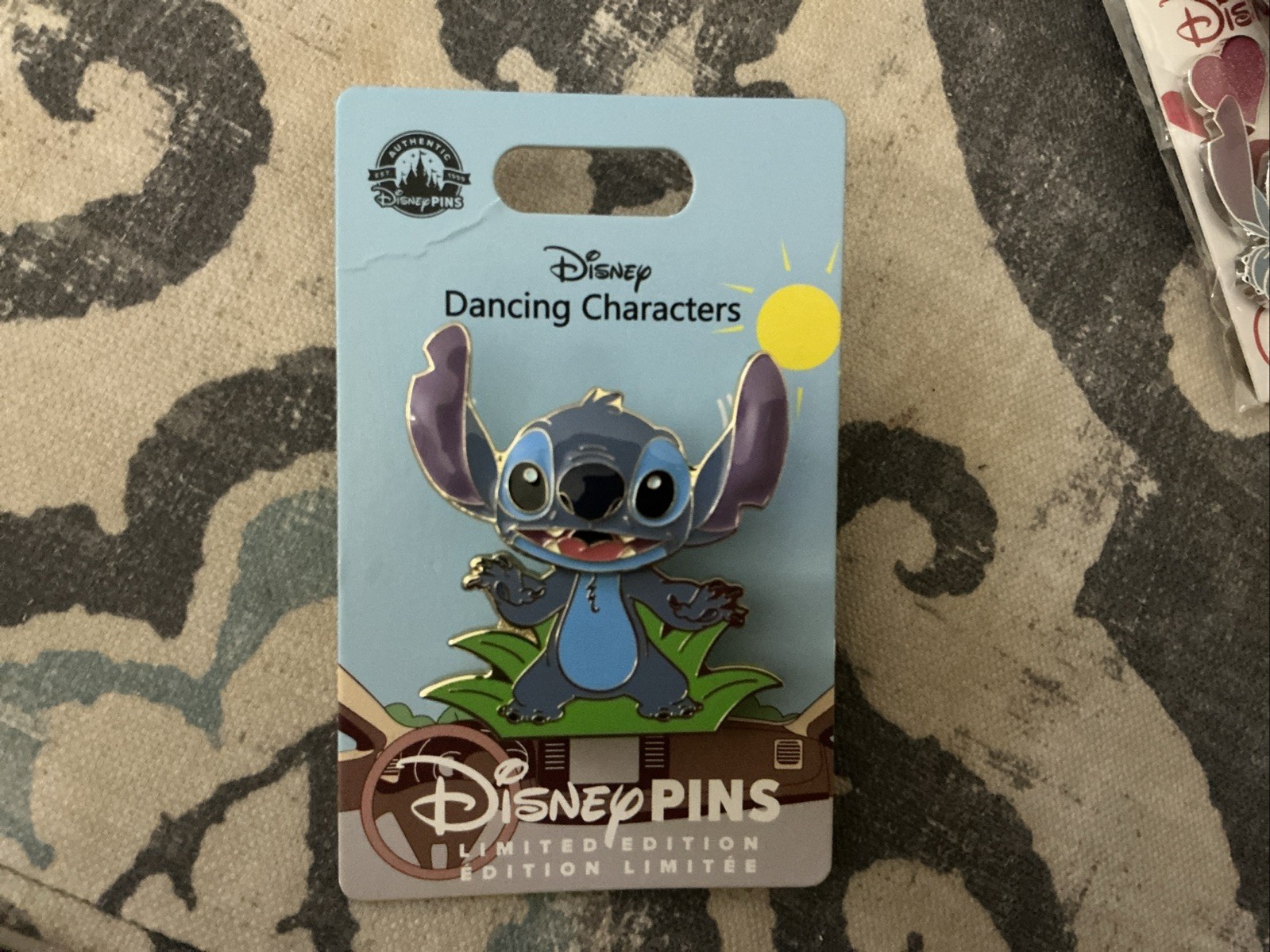 2023 Dancing Characters Stitch Bobble LE Disney Pin
