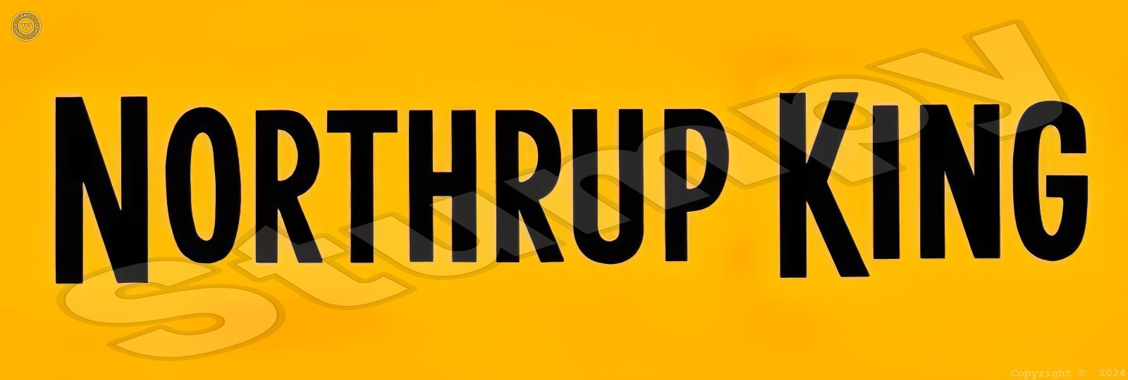 Northrup King Metal Sign 6\