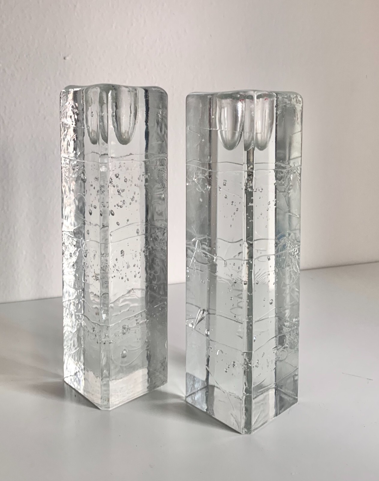 Arkipelago Candlesticks By Timo Sarpaneva For Littala, 1970s Set of Two