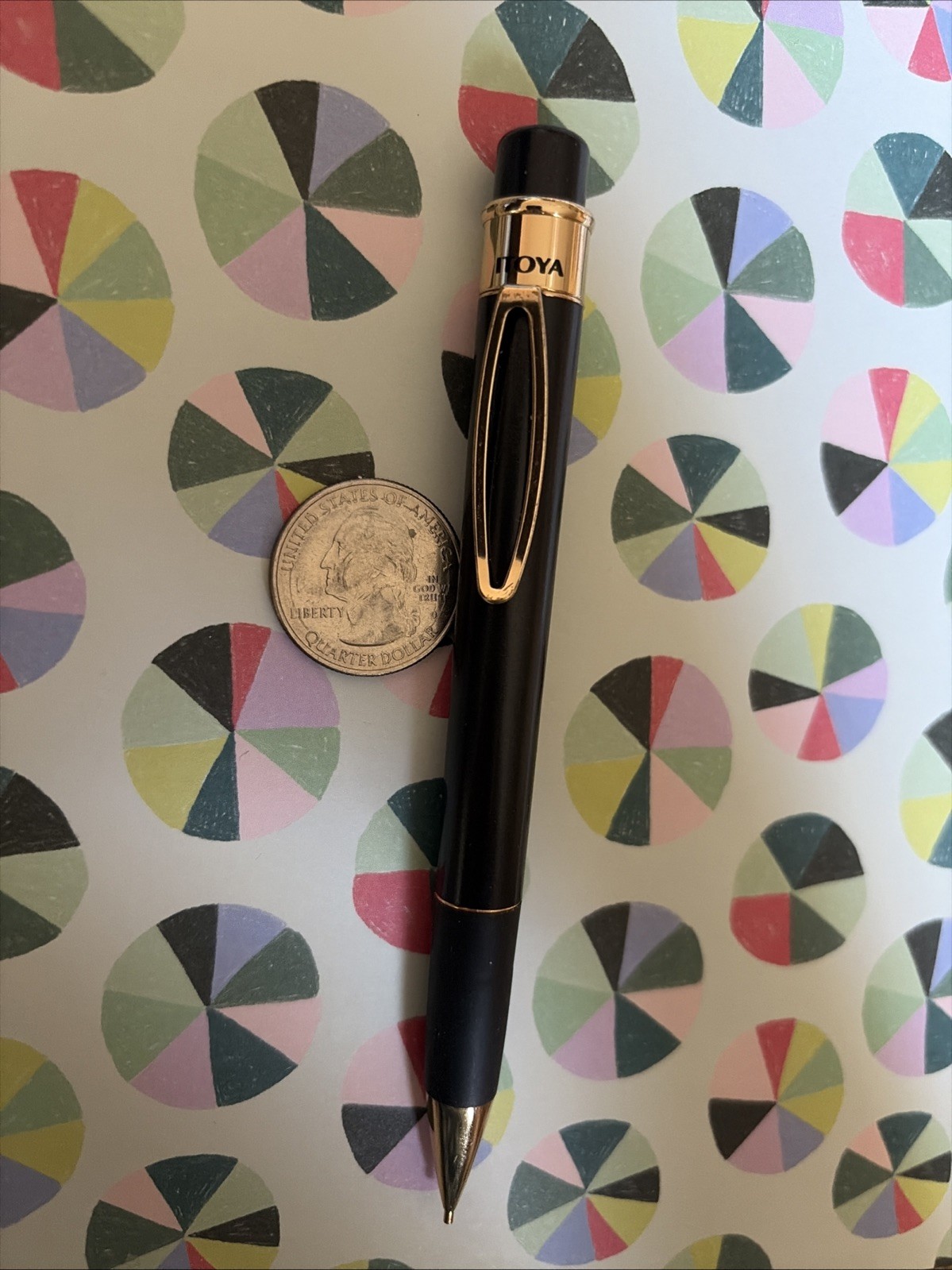 Vintage Itoya Mechanical Pencil 0.5 mm Black  - Rare