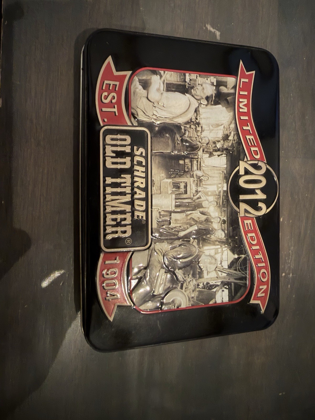 Schrade Old Timer 2012 Limited Edition 3 Knife Set With Tin And Knives
