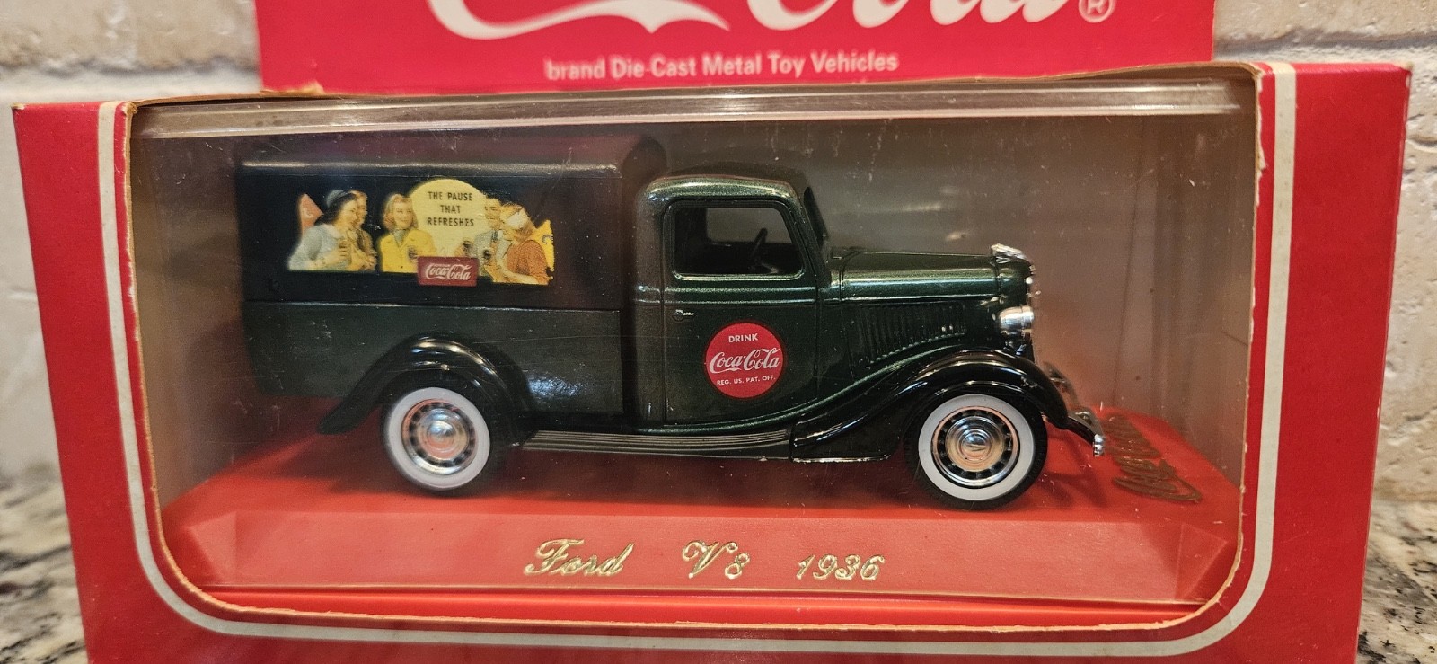 Coca-Cola 1936 Ford V8  Delivery Truck by Solido in France Delivery NIB; 1:43