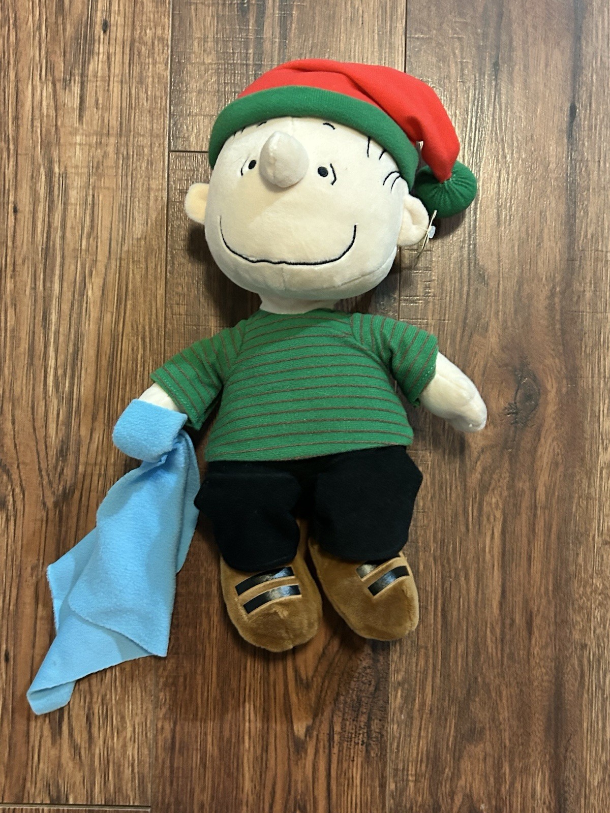 Cedar Fair Peanuts Linus Ice Skate Plush Stuffed Figure New With Tags Limited 