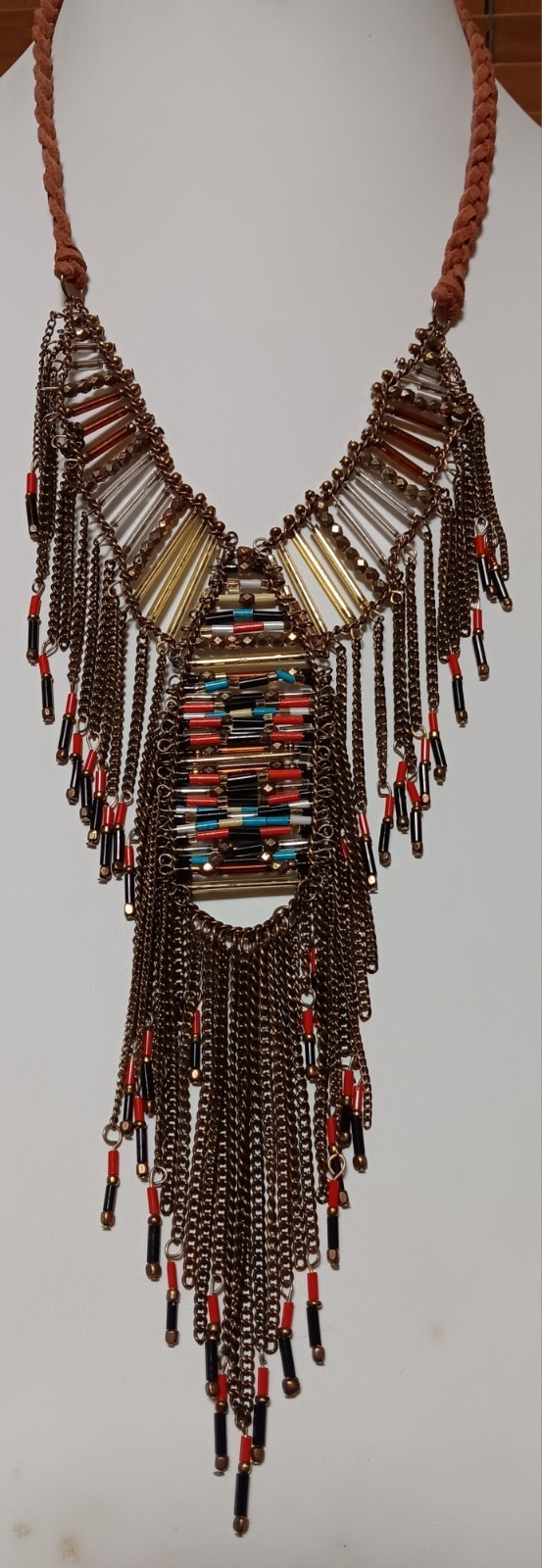 Vintage Tribal Necklace Jewelry Beautiful  unknown origin, Absolutely stunning 