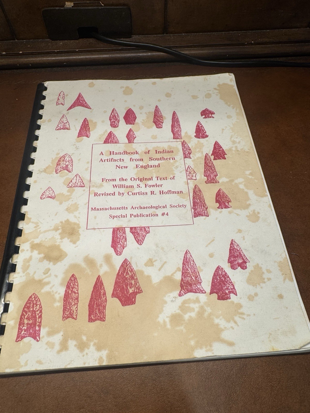 A Handbook of Indian Artifacts from Southern New England by Fowler