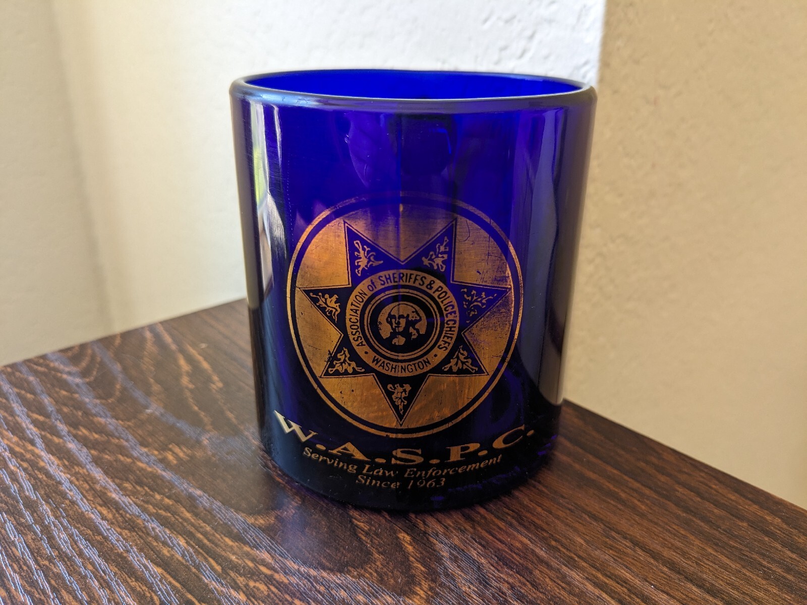 Vintage WASPC Washington Association Of Sheriffs Police Chiefs Coffee Cup Mug