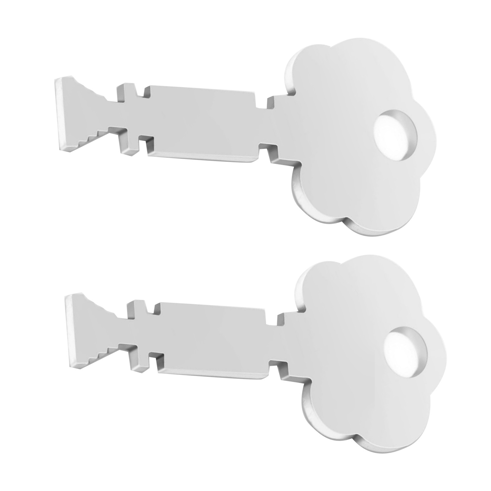 2 Pack Stainless Steel Service Key Fits for Gamewell Fire Rescue Alarm Box 25460