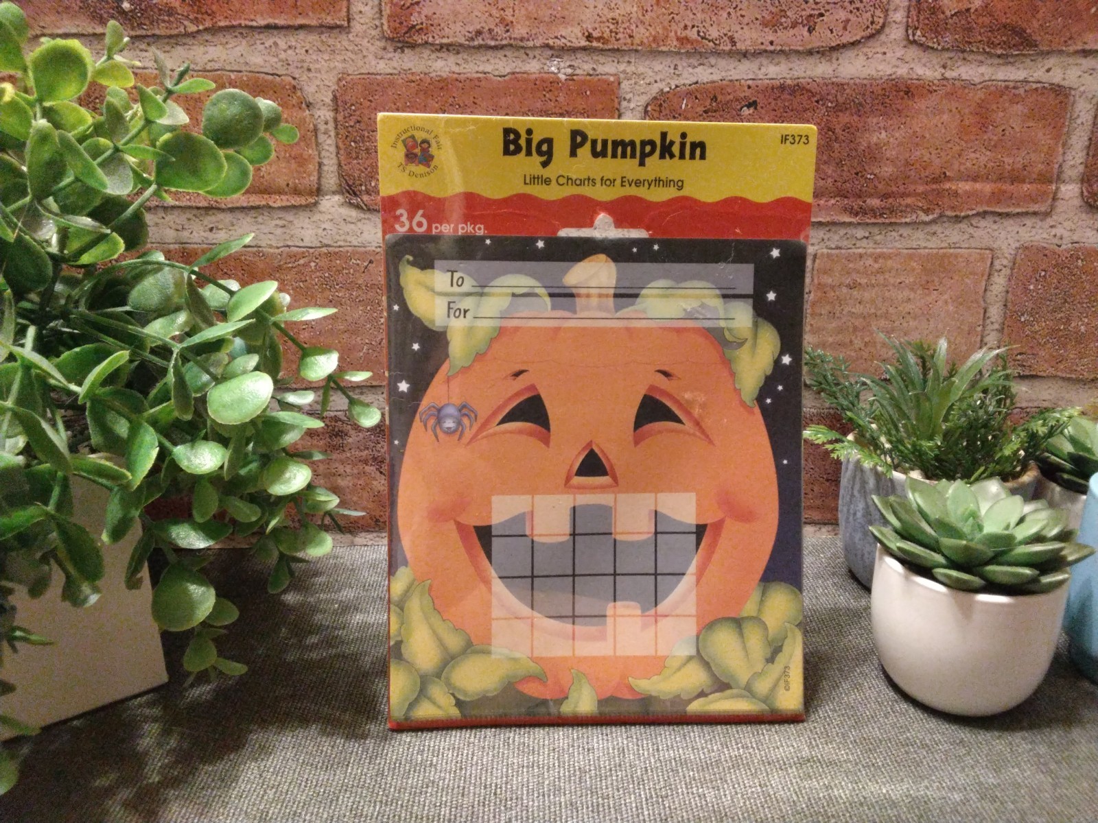 Vtg 1990's McGraw-Hill BIG PUMPKIN HALLOWEEN 