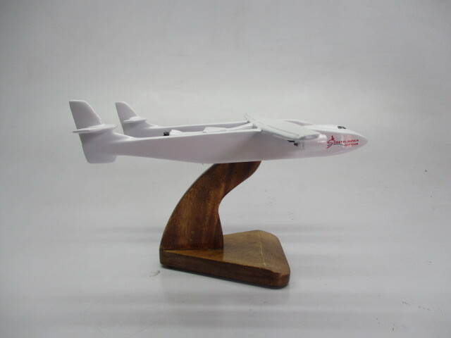 Stratolaunch Scaled Composites Model 351 Airplane Desktop Wood Model Small New