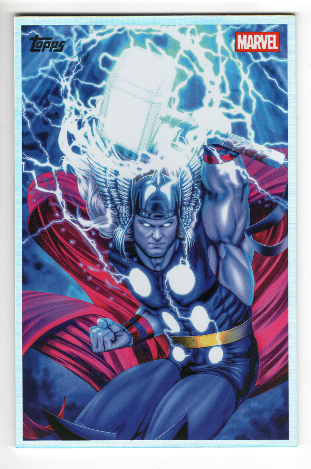 2026 Topps Marvel Vault Originals Art By Ariel Diaz Thor Jumbo VO-18