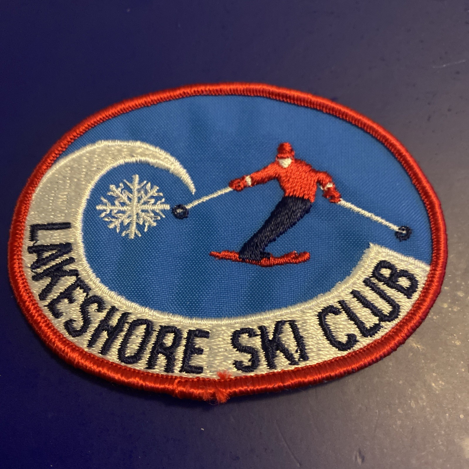 VTG LAKESHORE SKI CLUB Sew On Patch