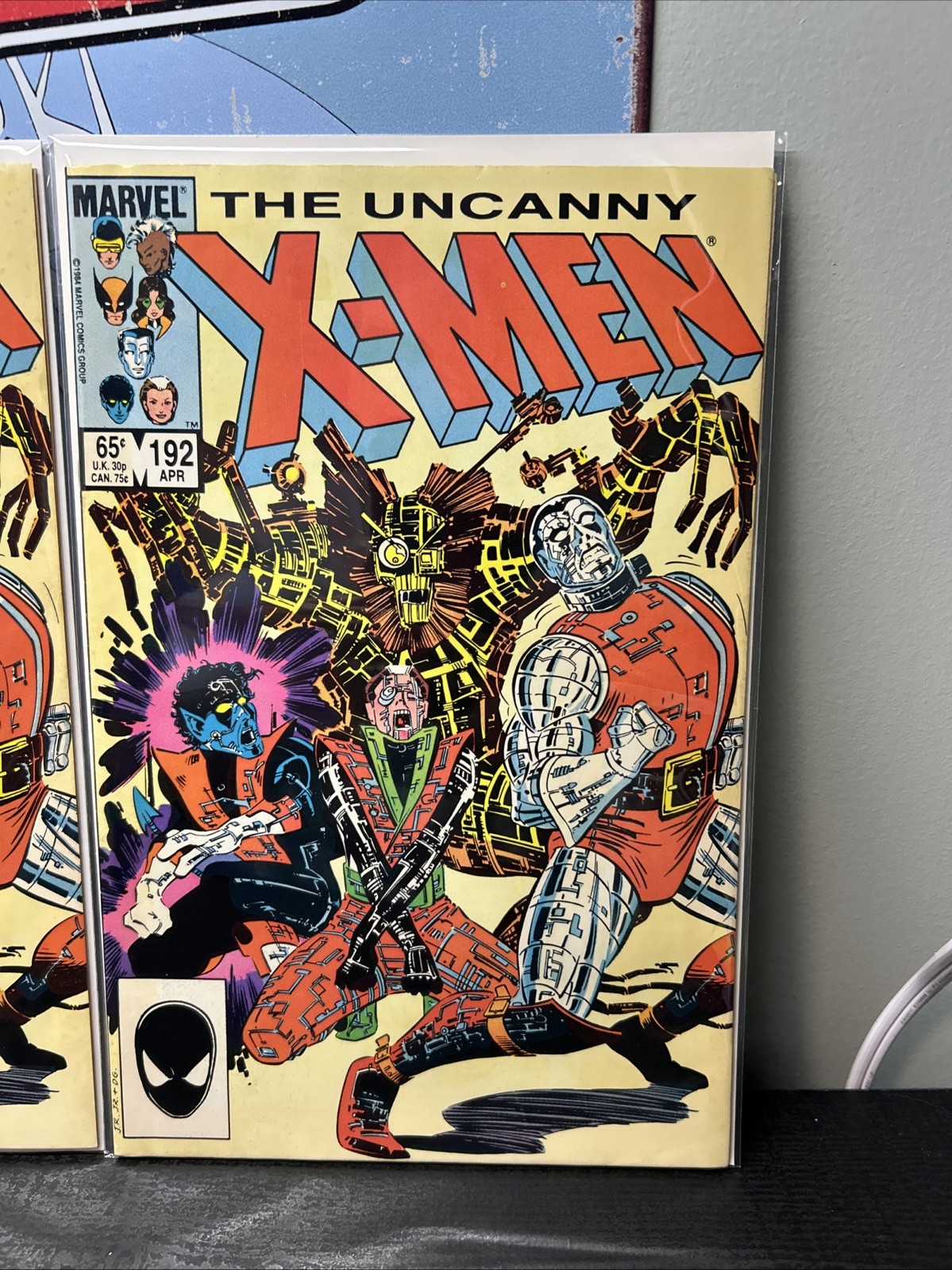 VTG Marvel UNCANNY X-Men #192 1985 New Mutants, Rogue Combined Shipping 🔥