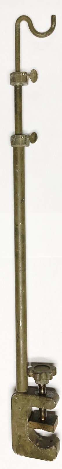 US Army Military Telescoping Field IV Holder w/ Bed Mount Clamp  - 