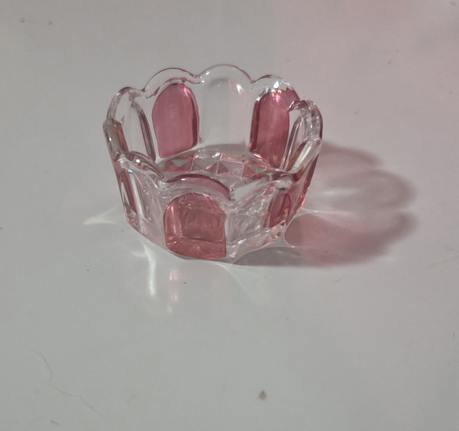 Antique Laurel Leaf By Westmoreland  Open Salt Cellar ~Scarce~1901~SALE 