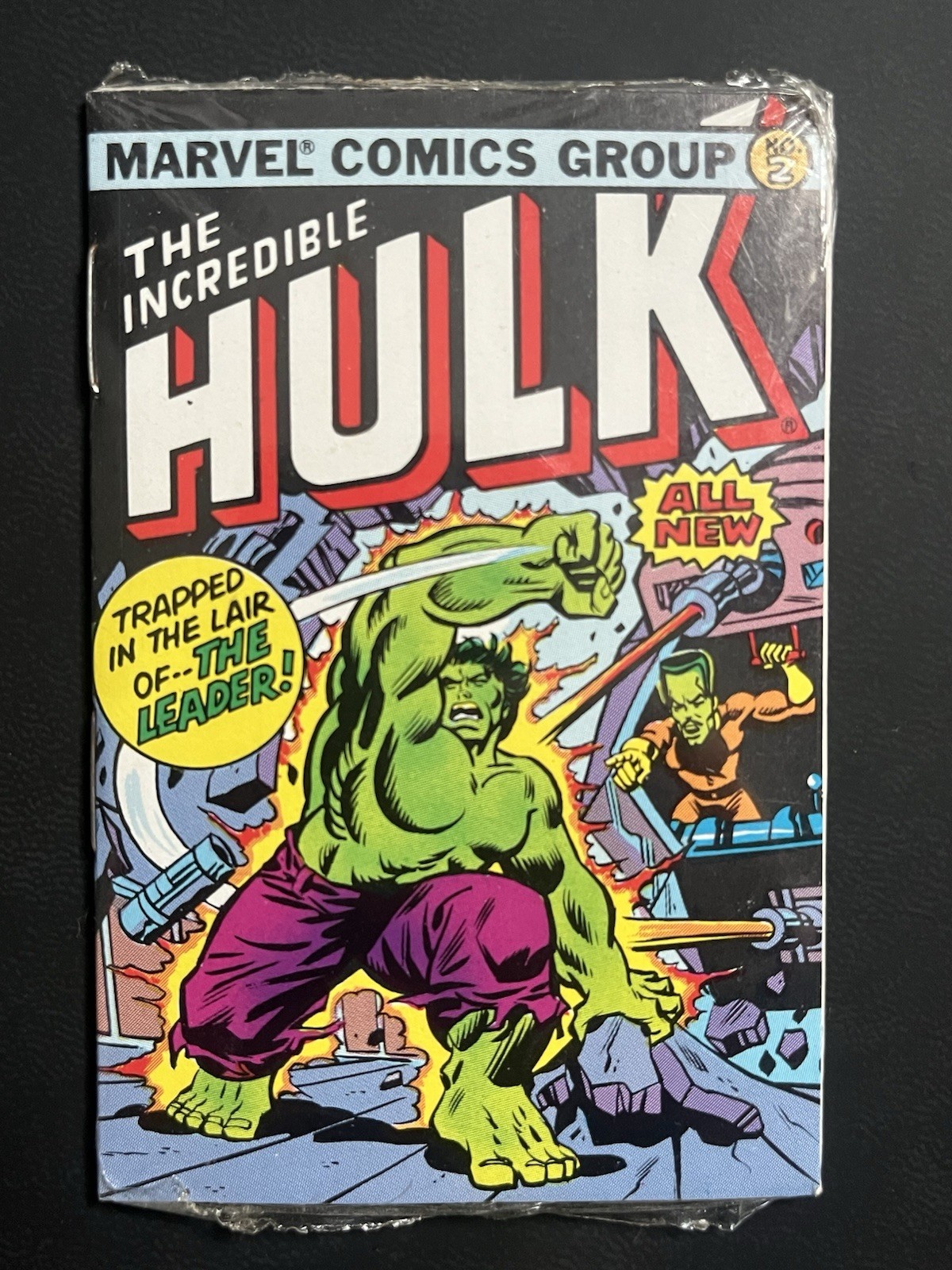 1981 Vintage Amurol Bubble Funnies The Incredible Hulk Mini Comic Sealed⁠