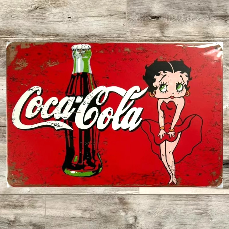 Coke Coca-Cola 8 x 12 Novelty Metal Sign Shrink-wrapped New