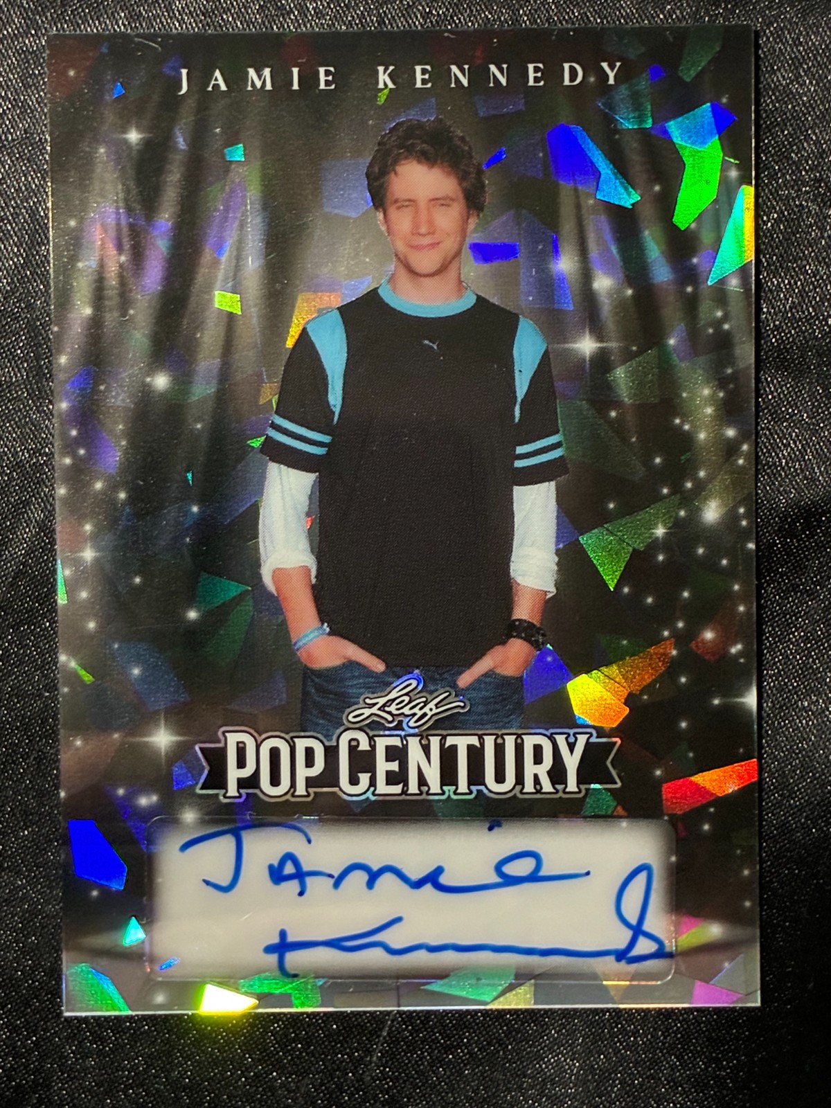 2026 Leaf Pop Century Jamie Kennedy Silver Crystal Auto /25 Actor Comedian 2026 Leaf Pop Century Jamie Kennedy Silver Crystal Auto /25 Actor Comedian