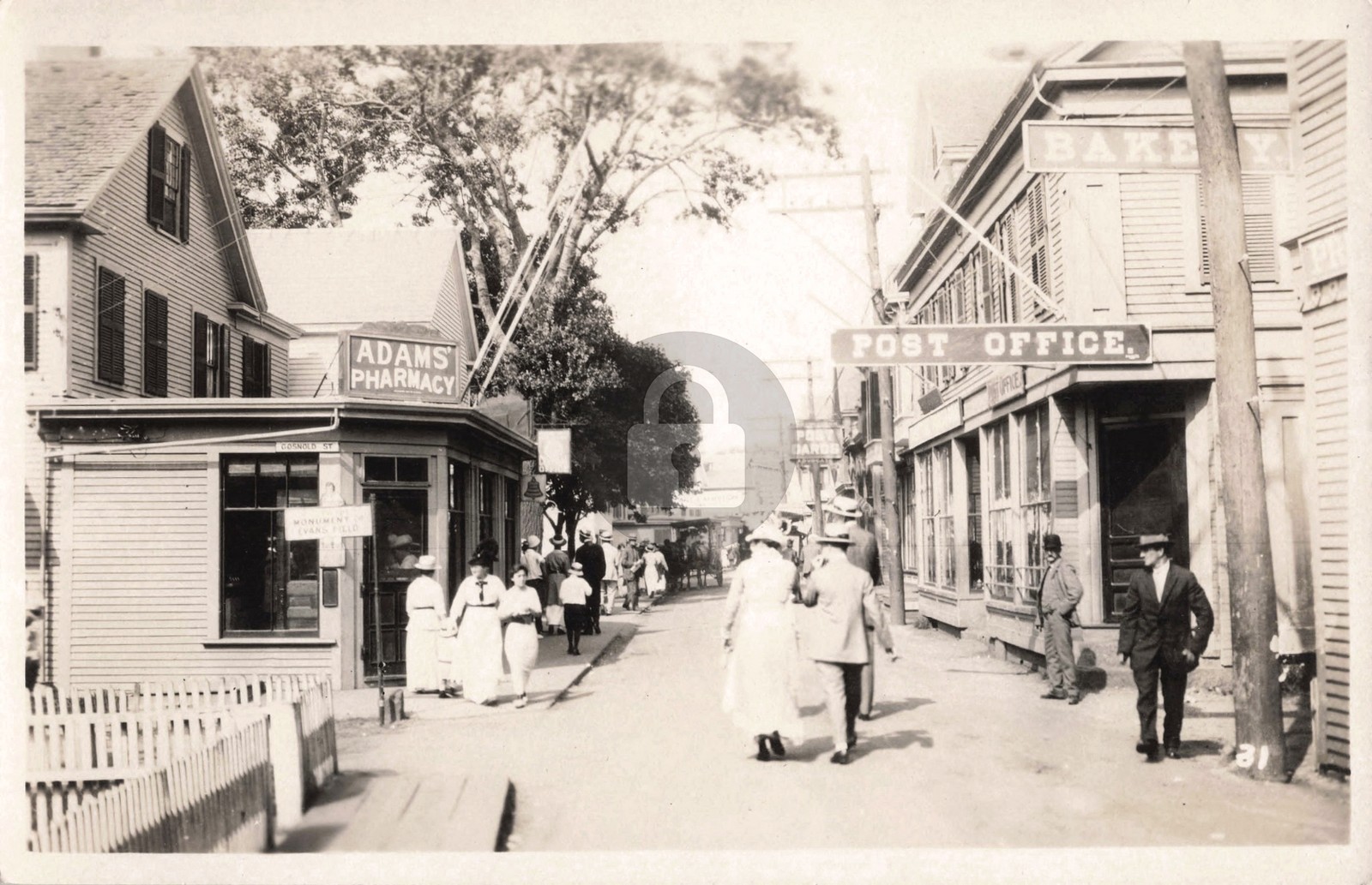 Street View Main St., Saugatuck MI Michigan RPPC Photo Postcard COPY Street View Main St., Saugatuck MI Michigan RPPC Photo Postcard COPY