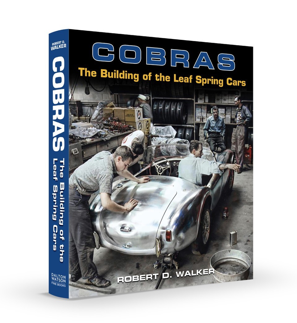 Signed books, COBRAS, The Building of the Leaf Spring Cars, by Robert D. Walker