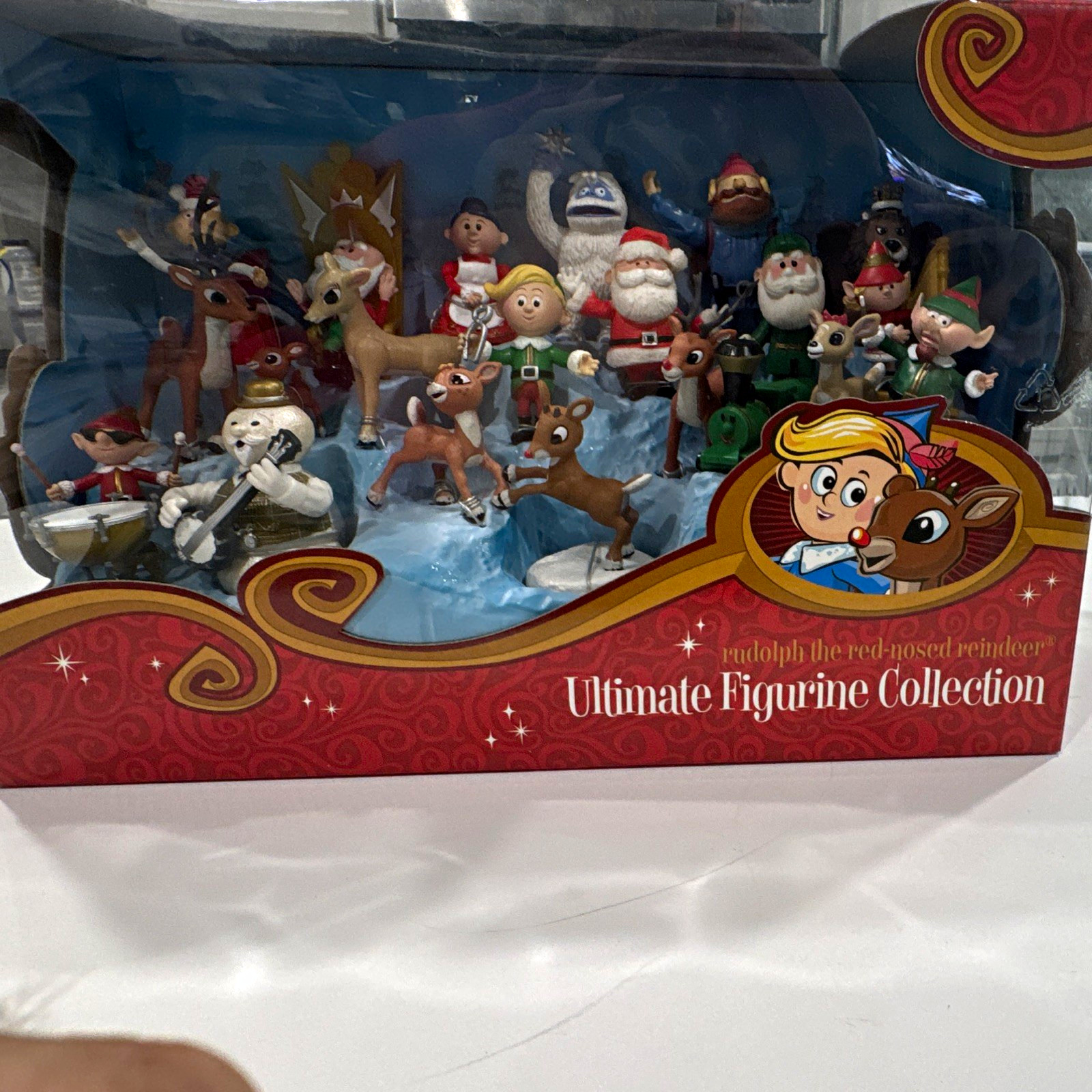 Forever Fun Rudolph Red-Nosed Reindeer Ultimate Figurine Collection Set Boxed