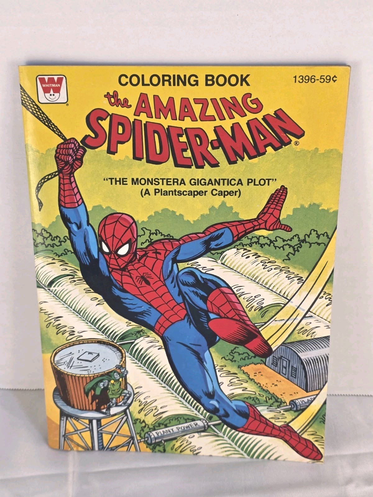 Vintage Whitman The Amazing Spiderman Coloring Book 1979 Marvel Comics Nostalgic Vintage Whitman The Amazing Spiderman Coloring Book 1979 Marvel Comics Nostalgic