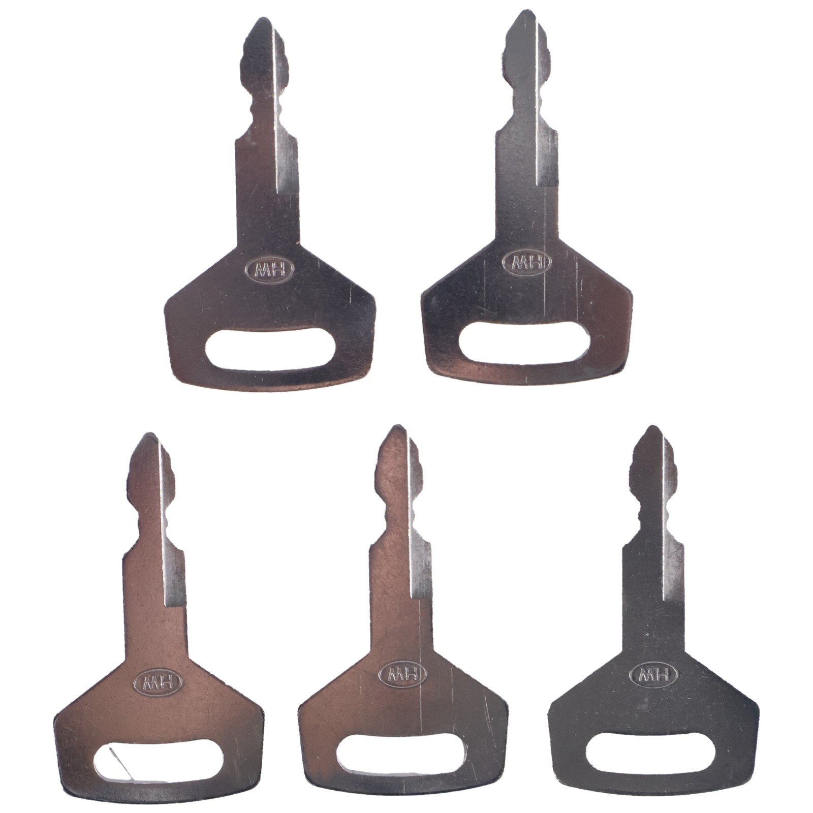 5X Ignition Keys K250 For Kobelco SK220LC Case Kawasaki Excavator Wheel Loaders