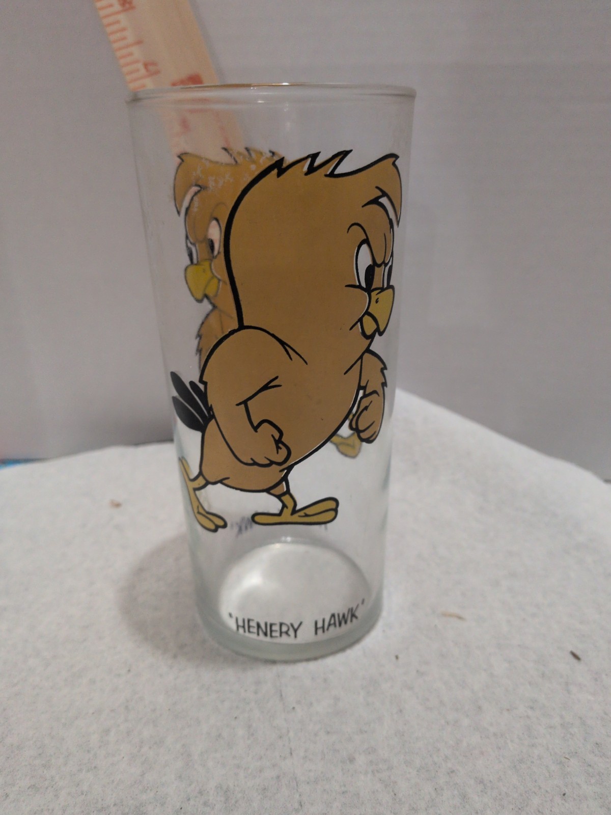 *RARE* Vintage 1973 “Henry Hawk” Pepsi Collector Series Glass Cup