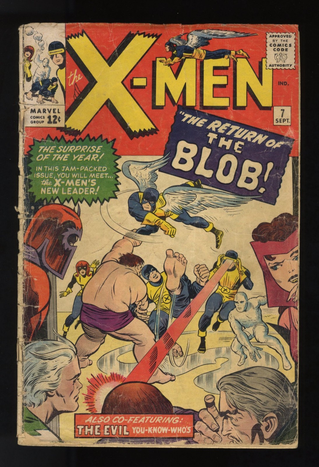 X-Men #7 FA/GD 1.5 (Qualified) Blob Magneto Scarlet Witch Appearances