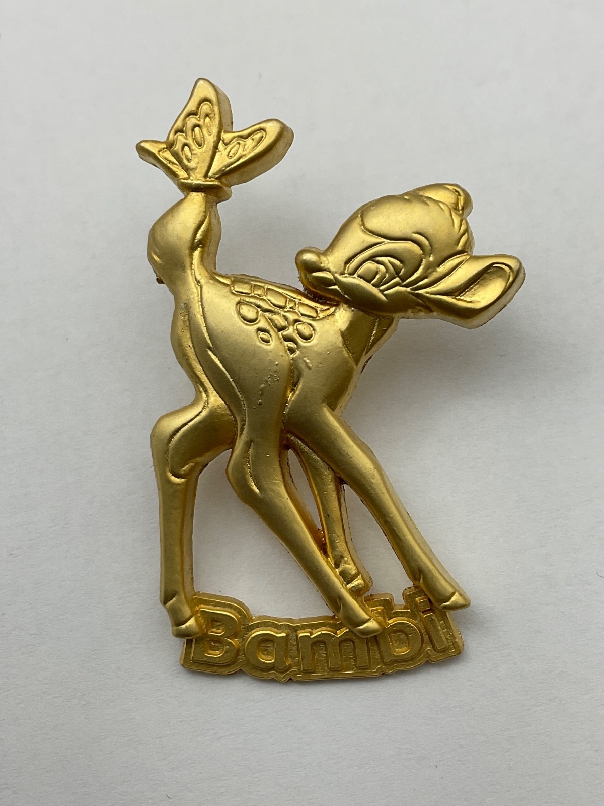 M&P Japan 100 Relief Series Goldtone LE 500 Disney Pin Bambi (H1)