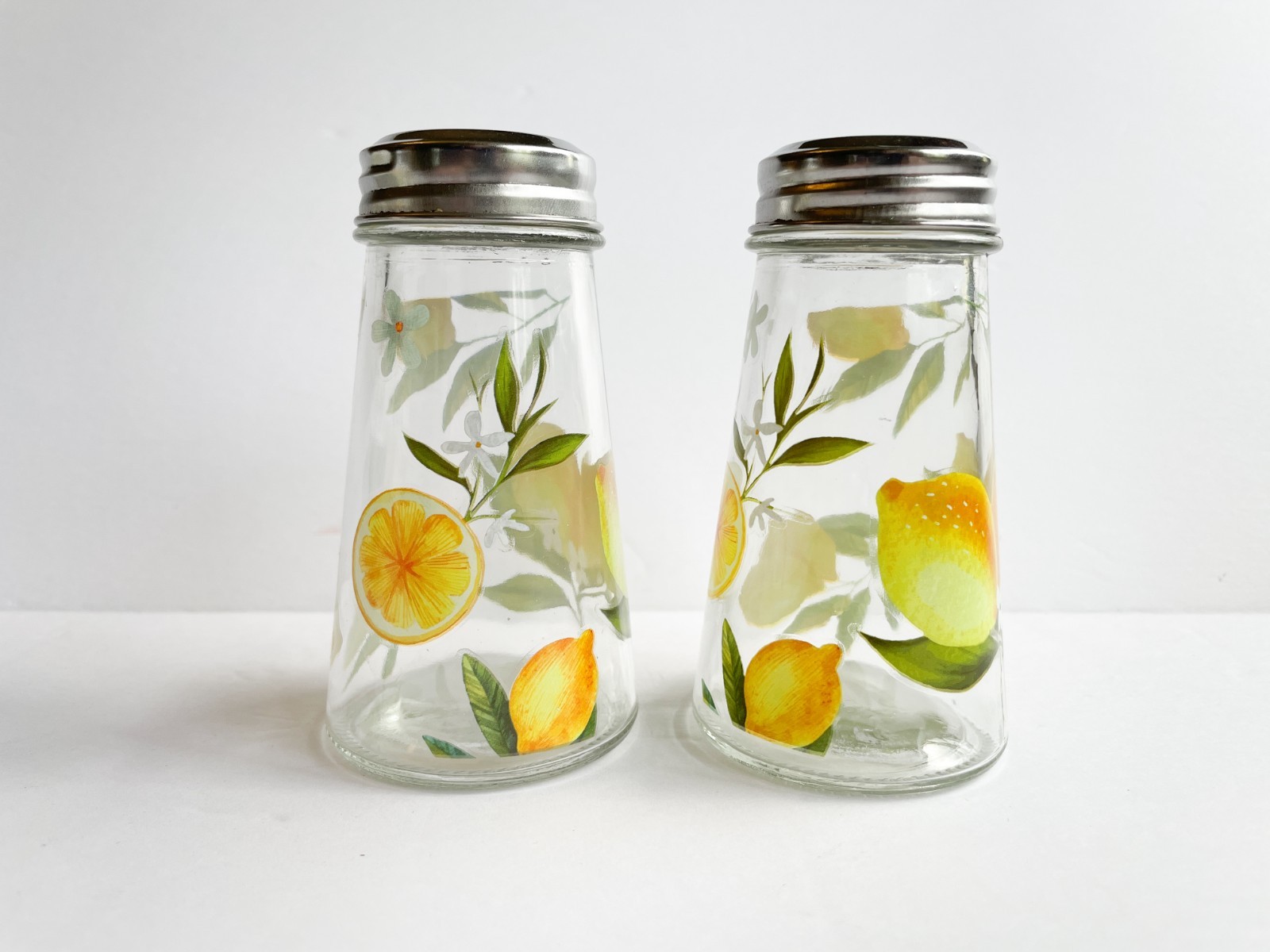 Lemon Salt & Pepper shakers