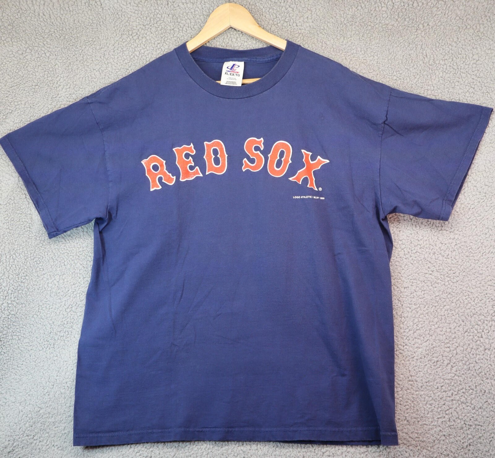 Boston Red Sox Logo Athletic T-shirt sz XL vtg 1999 MLB