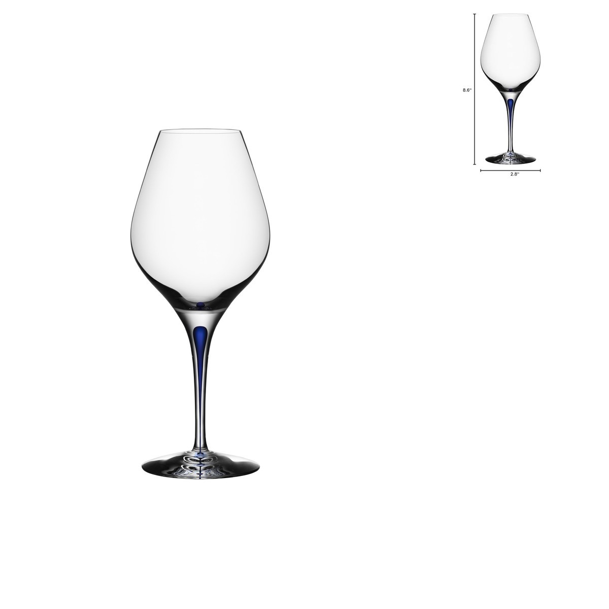Orrefors Intermezzo Blue 20 Ounce Aroma Glass 6257460