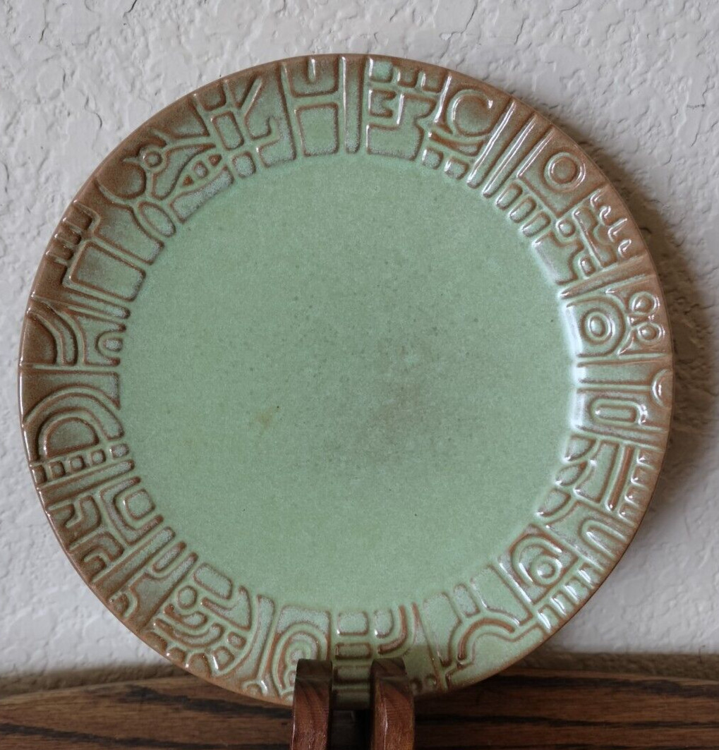 Vtg Frankoma Pottery Bread Butter / Salad Plate 7