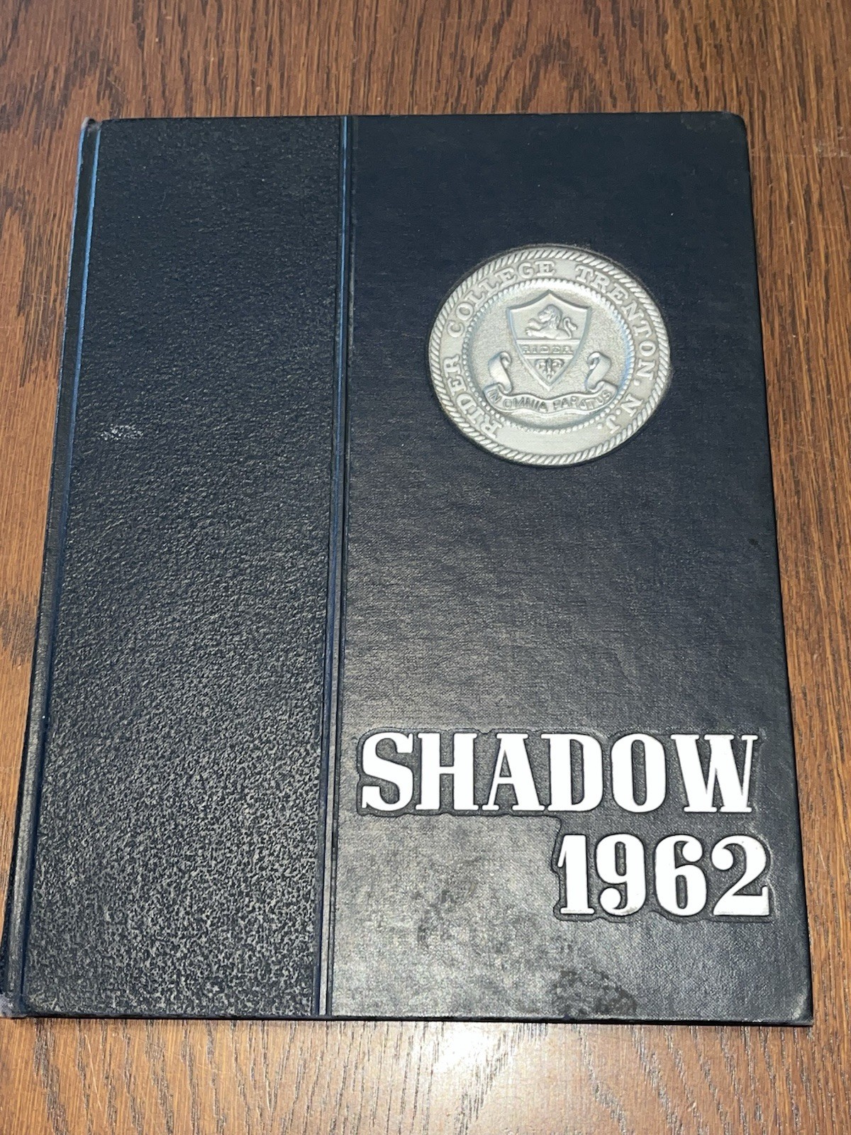 Ryder College Yearbook THE SHADOW Annual 1961 School No Writing Hard Cover