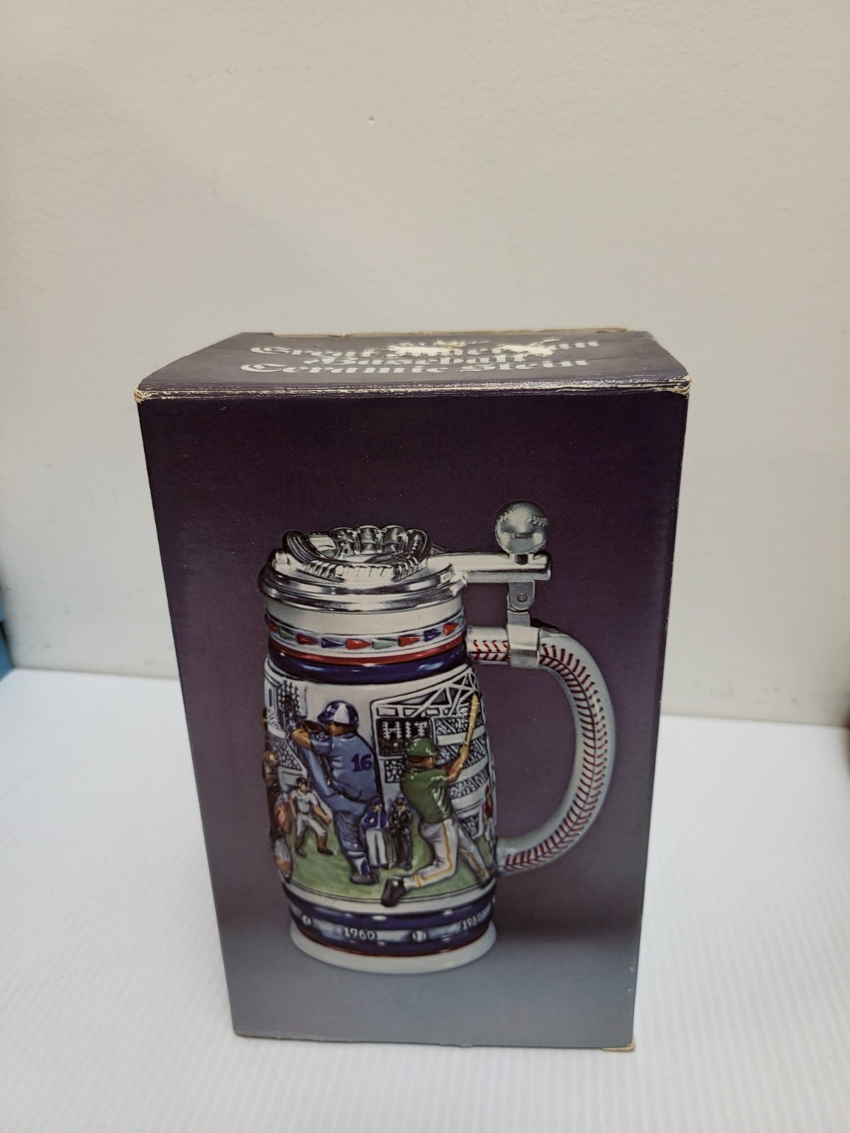 Vintage Great American Baseball Ceramic Beer Stein 1984 Avon Vintage Great American Baseball Ceramic Beer Stein 1984 Avon