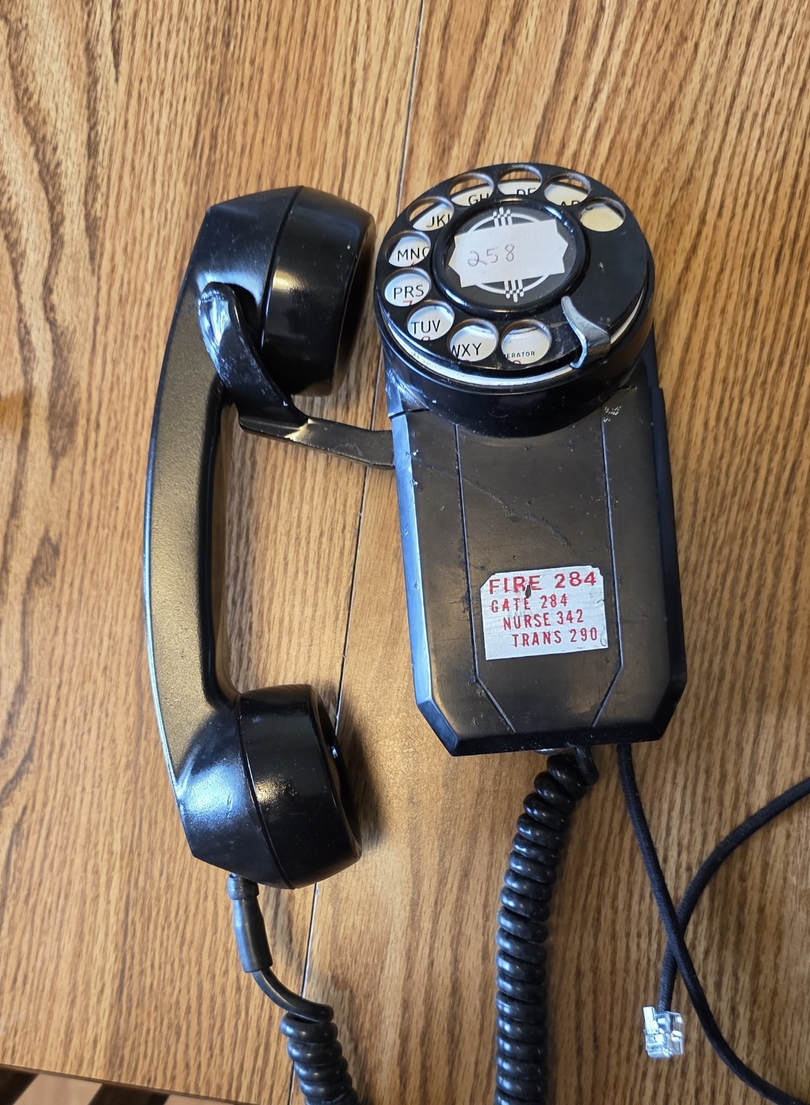 Vintage Space Saver Rotary Phone Automatic Electric