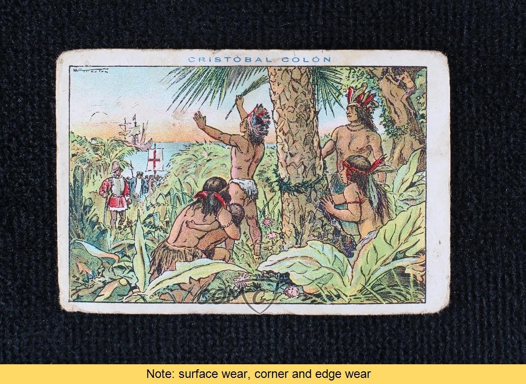 1930s Chocolate Juncosa Cristobal Colon La isla que bautizo Colon #44 READ 04lo